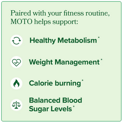 Moto Metabolism Boosting Capsules